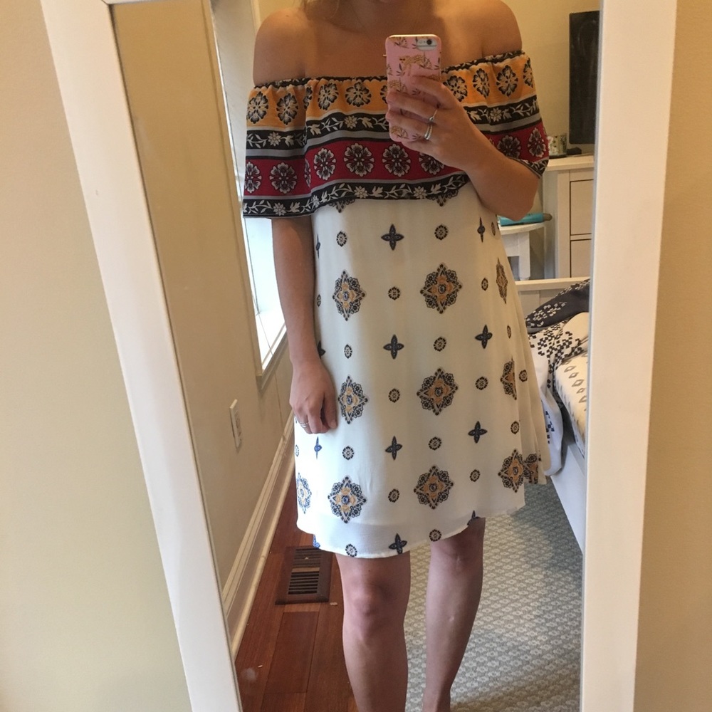 Off the Shoulder Flowy Mini